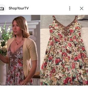 💥ULTRA RARE Anthropologie  Plenty Tracy Reese Dress Size 12 floral spring